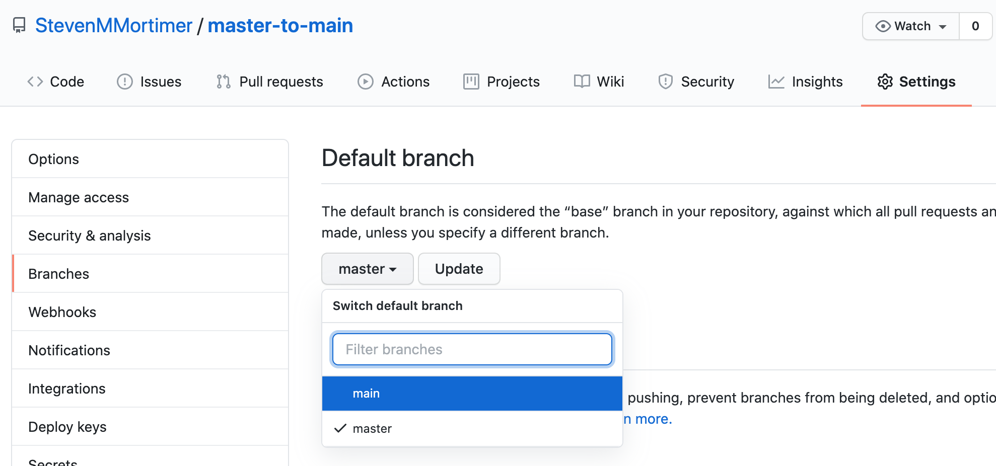 How To Switch Branches In Github